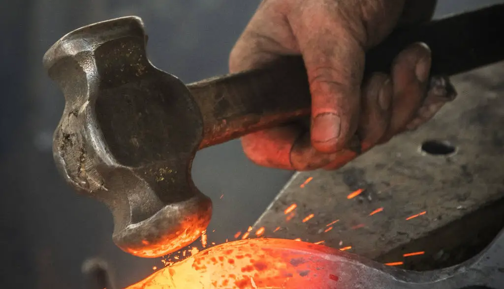 Ultimate list of hobbies and interests: blacksmithing