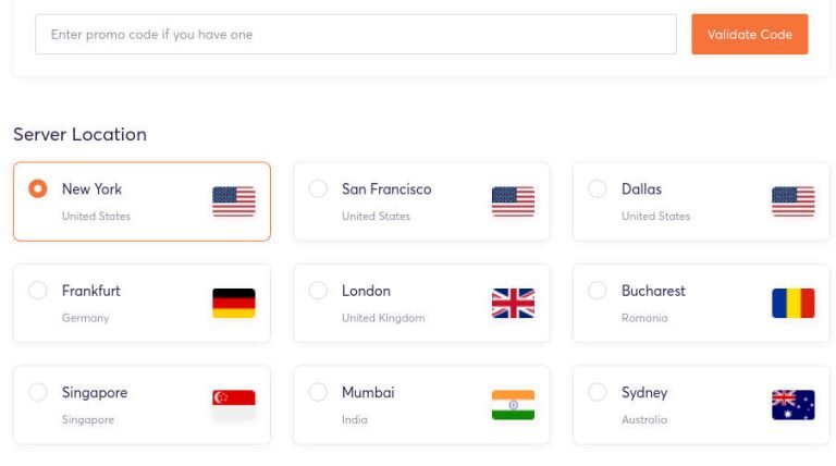 Chemicloud server locations