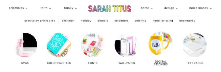Sarah Titus Blog Header